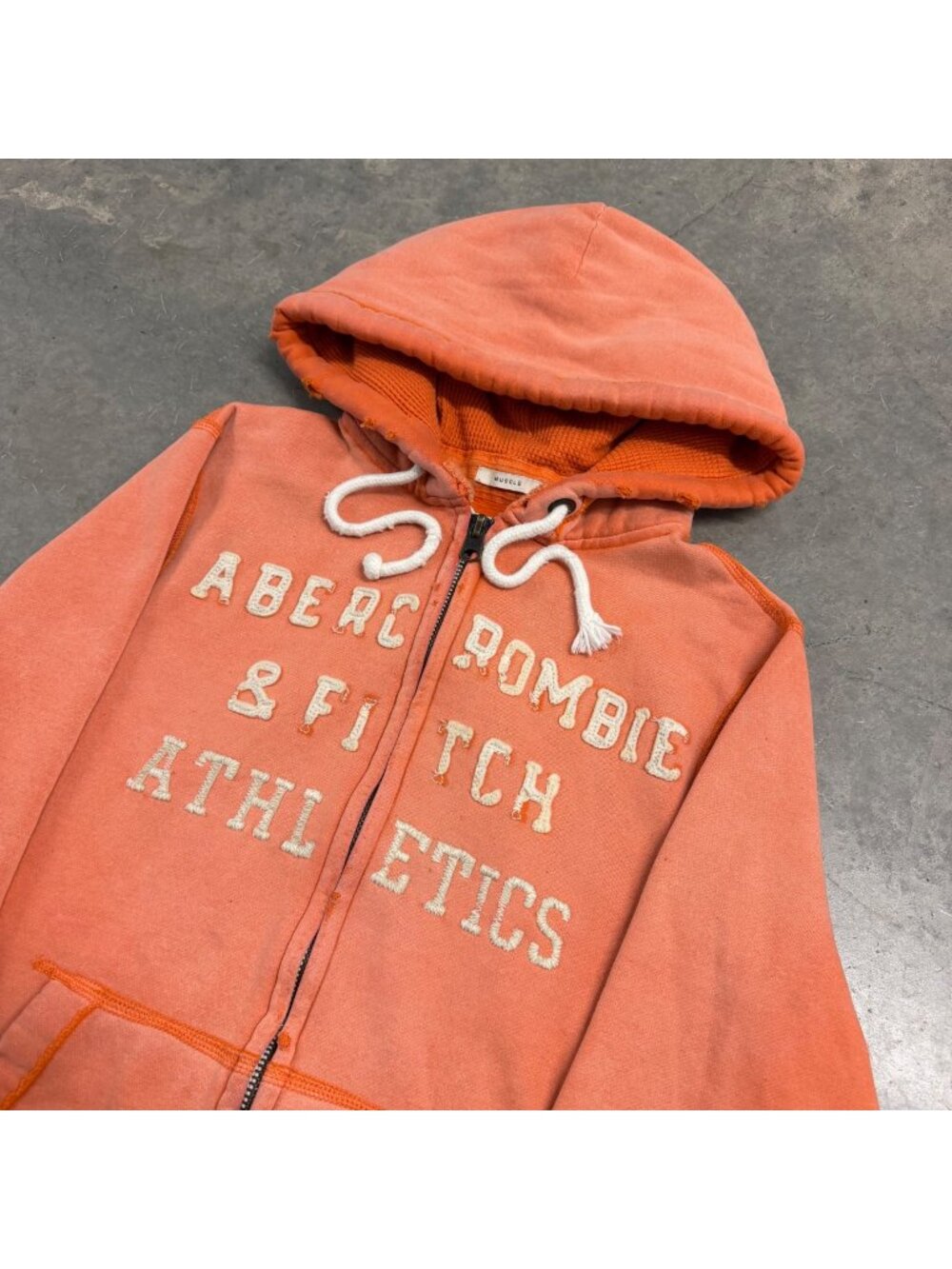 Abercrombie & Fitch 2000s Athletics Zip Up Hoodie
